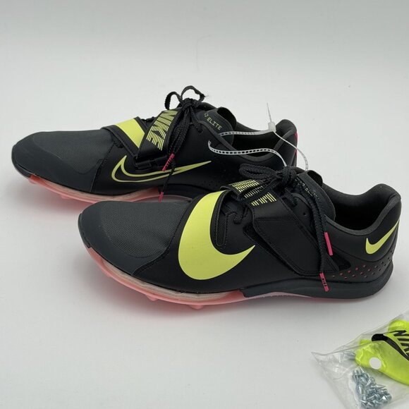 Nike Air Zoom LJ Elite Mens 11 Track & Field Jumping Spikes Blck/Pink CT0079-001 - Picture 10 of 10